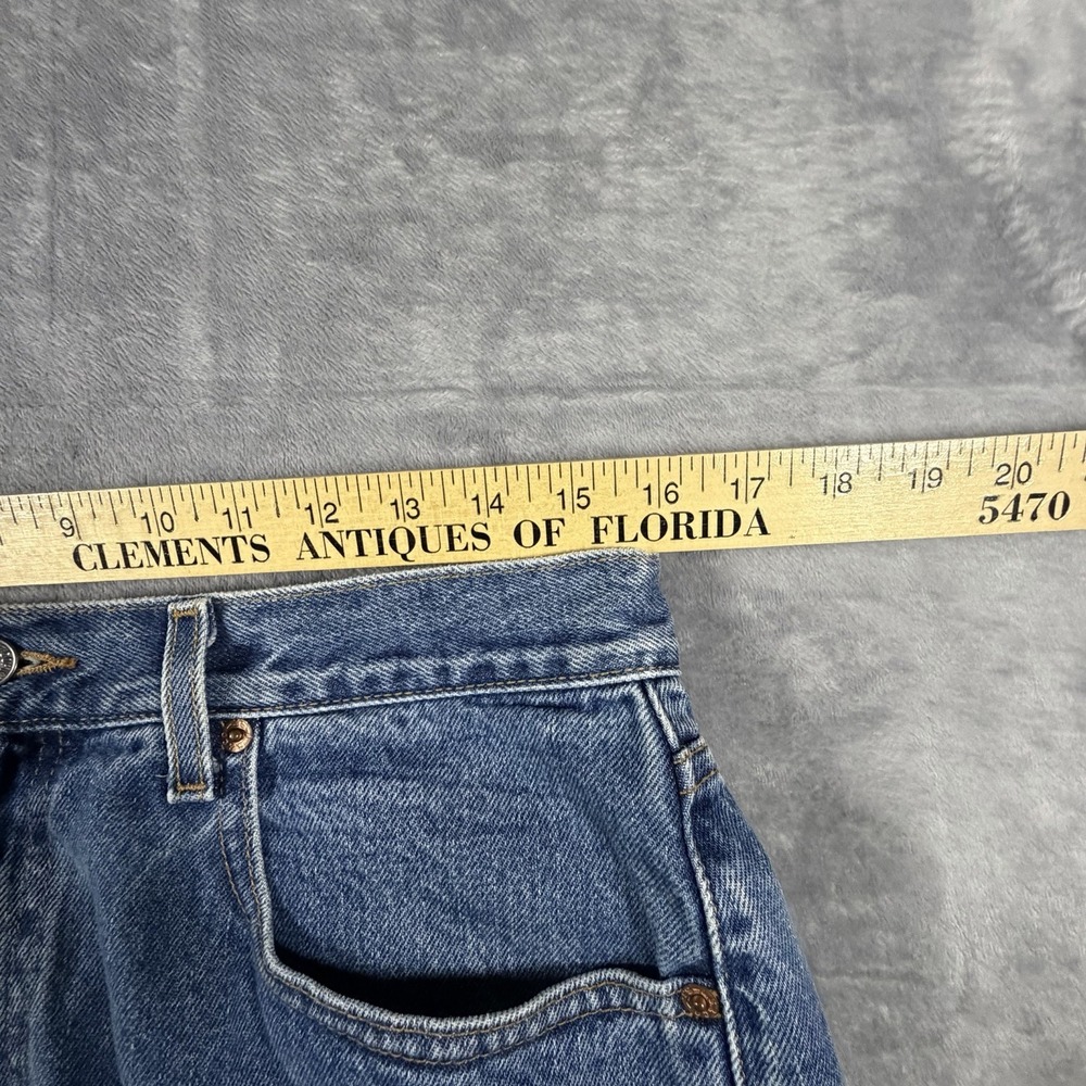 Vtg Levi's 505 Jeans Men's 34x32 Fit 32x32 Blue Denim Straight Leg Boot Y2K 90s - Picture 12 of 16